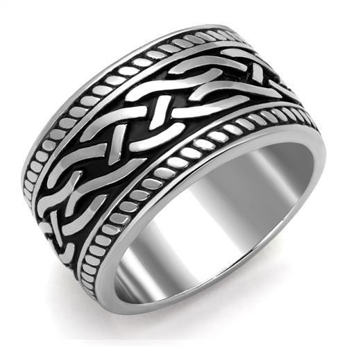 Men Stainless Steel Epoxy Rings