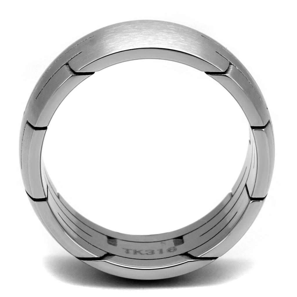 Men Stainless Steel No Stone Rings TK2920