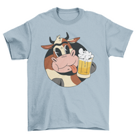 Cow beer t-shirt