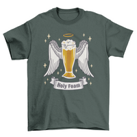 USA ONLY Holy foam beer t-shirt