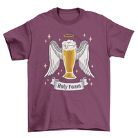 USA ONLY Holy foam beer t-shirt