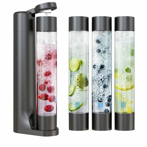 FIZZPod Soda Machine - Make Homemade Sparkling Water, Juice, Tea and