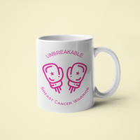 Unbreakable Breast Cancer Survivor Mug 11oz