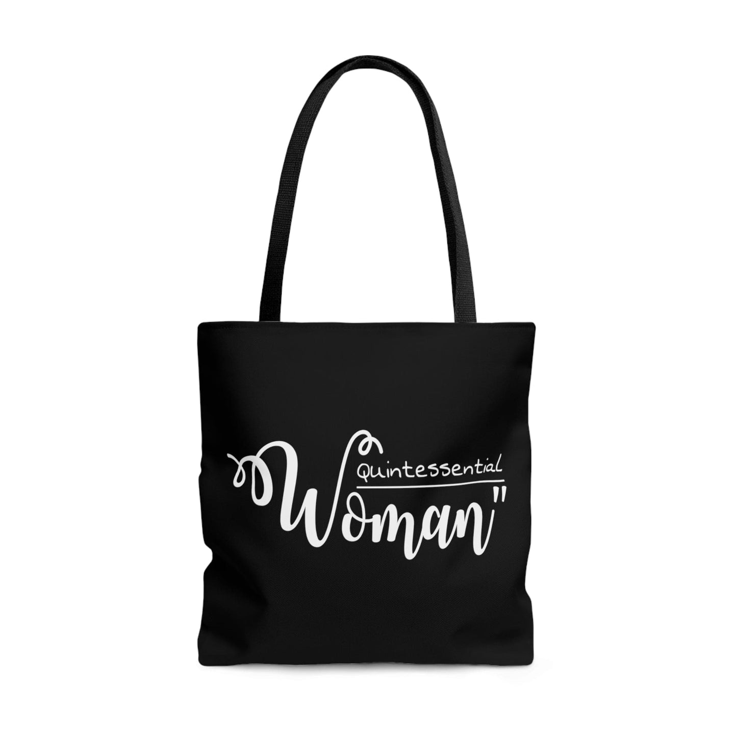 Large Tote Bag Quintessential Woman Inspirational Affirmation