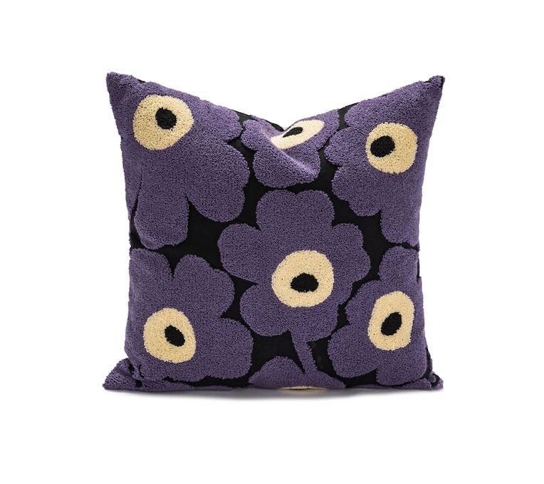 Cute Whimsical Sunflower Decorative Throw Pillow Pillowcase