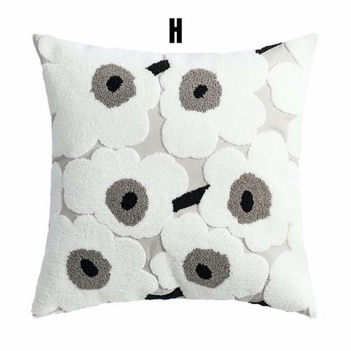 Cute Whimsical Sunflower Decorative Throw Pillow Pillowcase