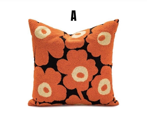 Cute Whimsical Sunflower Decorative Throw Pillow Pillowcase