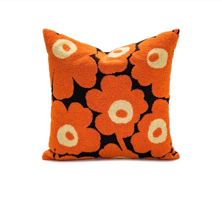 Cute Whimsical Sunflower Decorative Throw Pillow Pillowcase