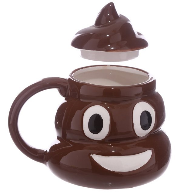 Poo Emoji Ceramic Mug