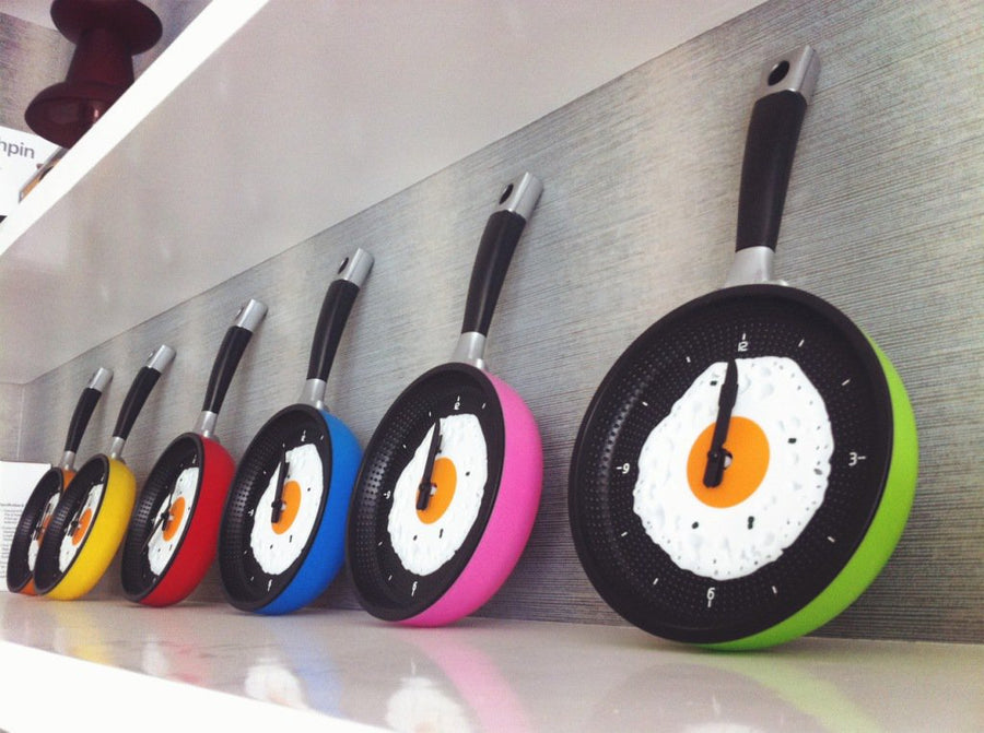 Thumbs Up Frying Pan Wall Clock