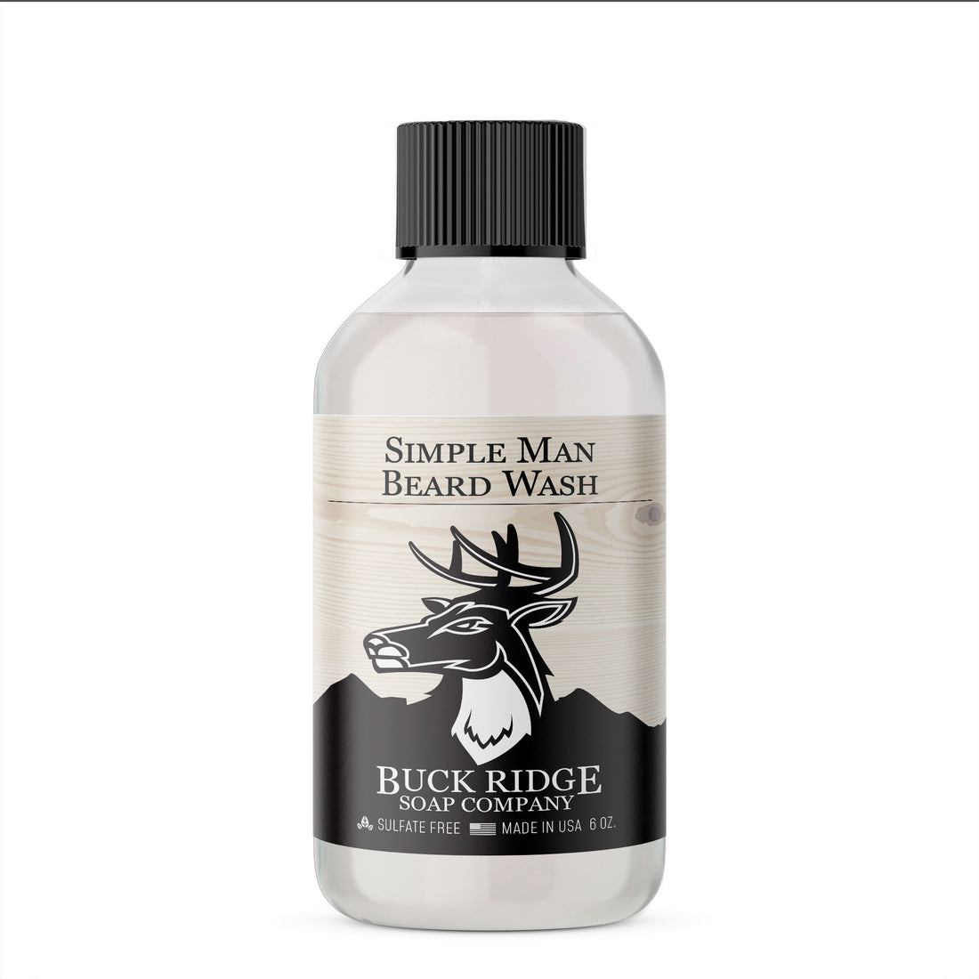 USA ONLY Buck Ridge Simple Man Beard Wash