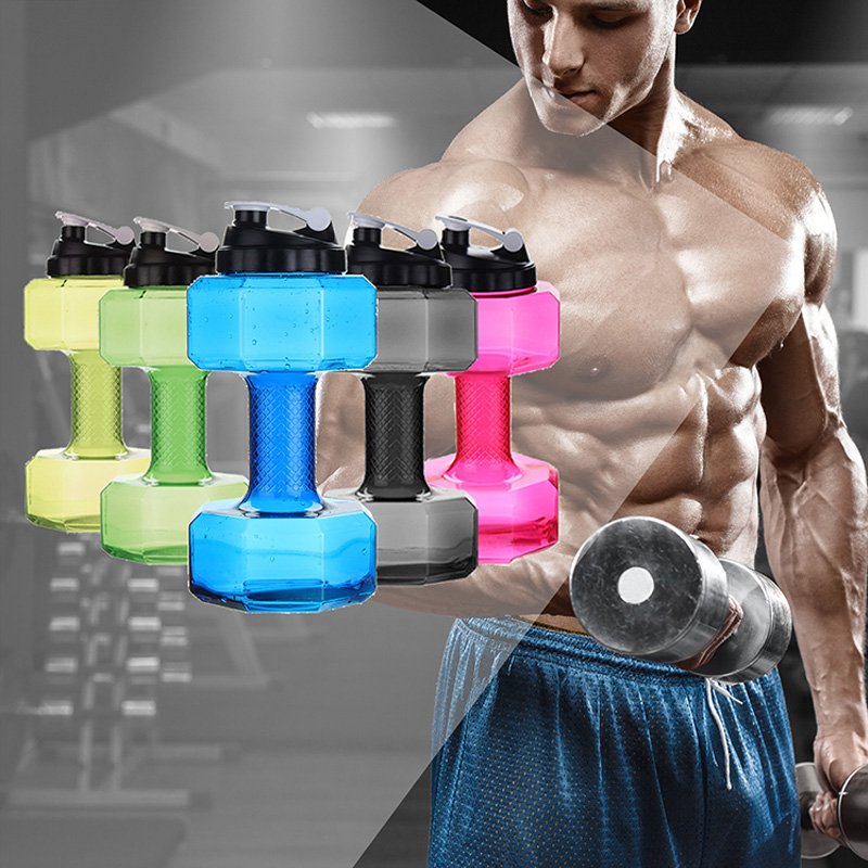 Dumbbell Water Bottle