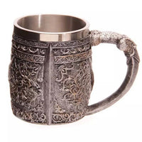 Stainless Steel Skull Mug