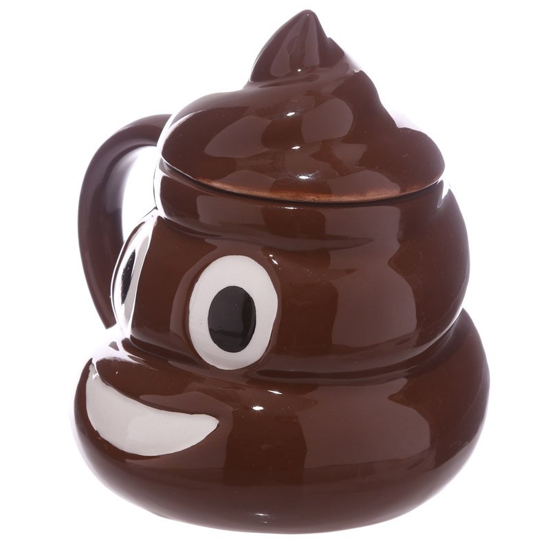 Poo Emoji Ceramic Mug