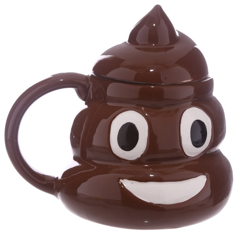 Poo Emoji Ceramic Mug