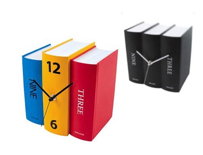 Book Clock by Karlsson