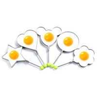 Stainless Steel Egg Mold Set 5pcs