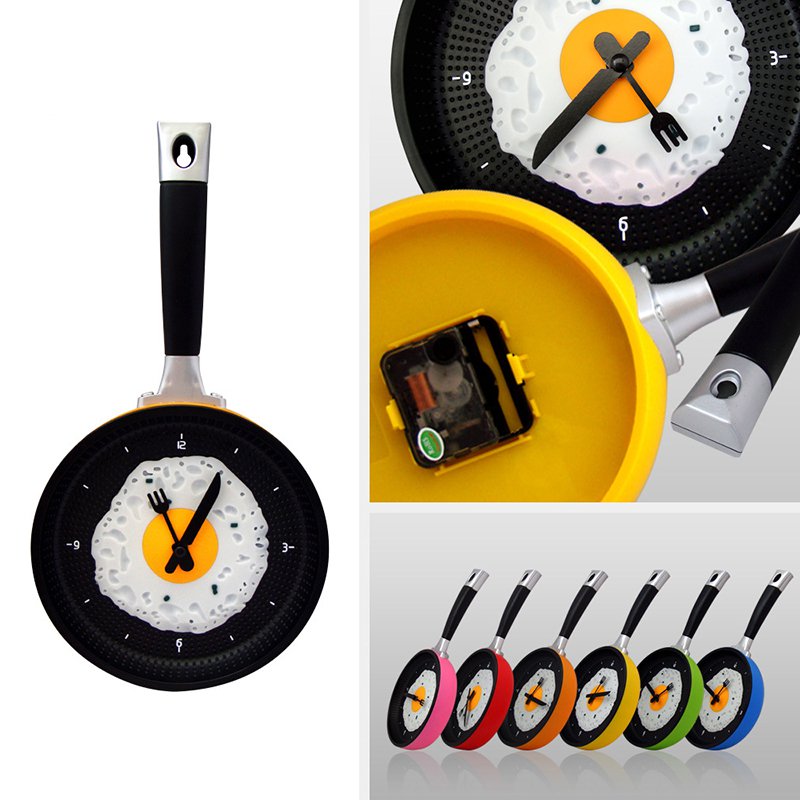 Thumbs Up Frying Pan Wall Clock