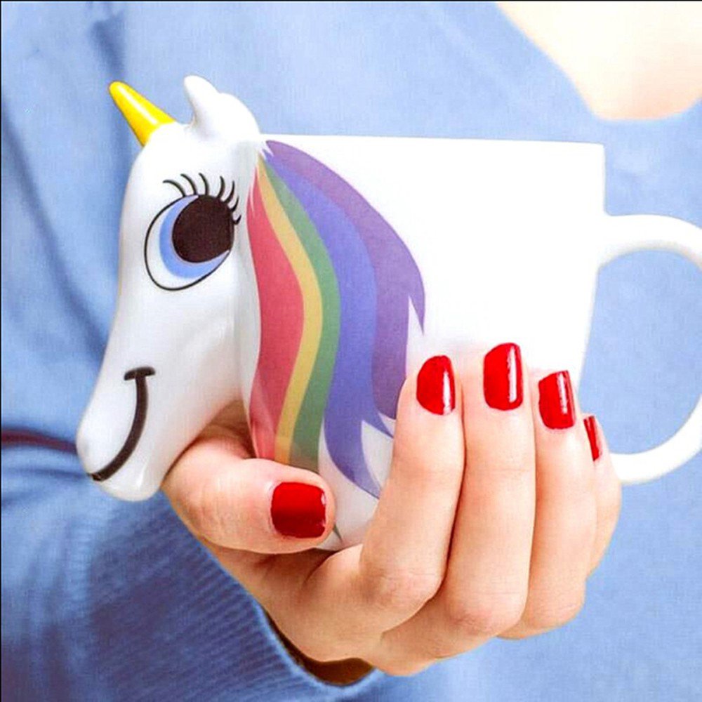 Unicorn Color Change Ceramic Mug