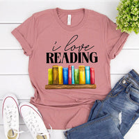 I Love Reading Books T-shirt