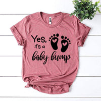 Yes It’s a Baby Bump T-shirt