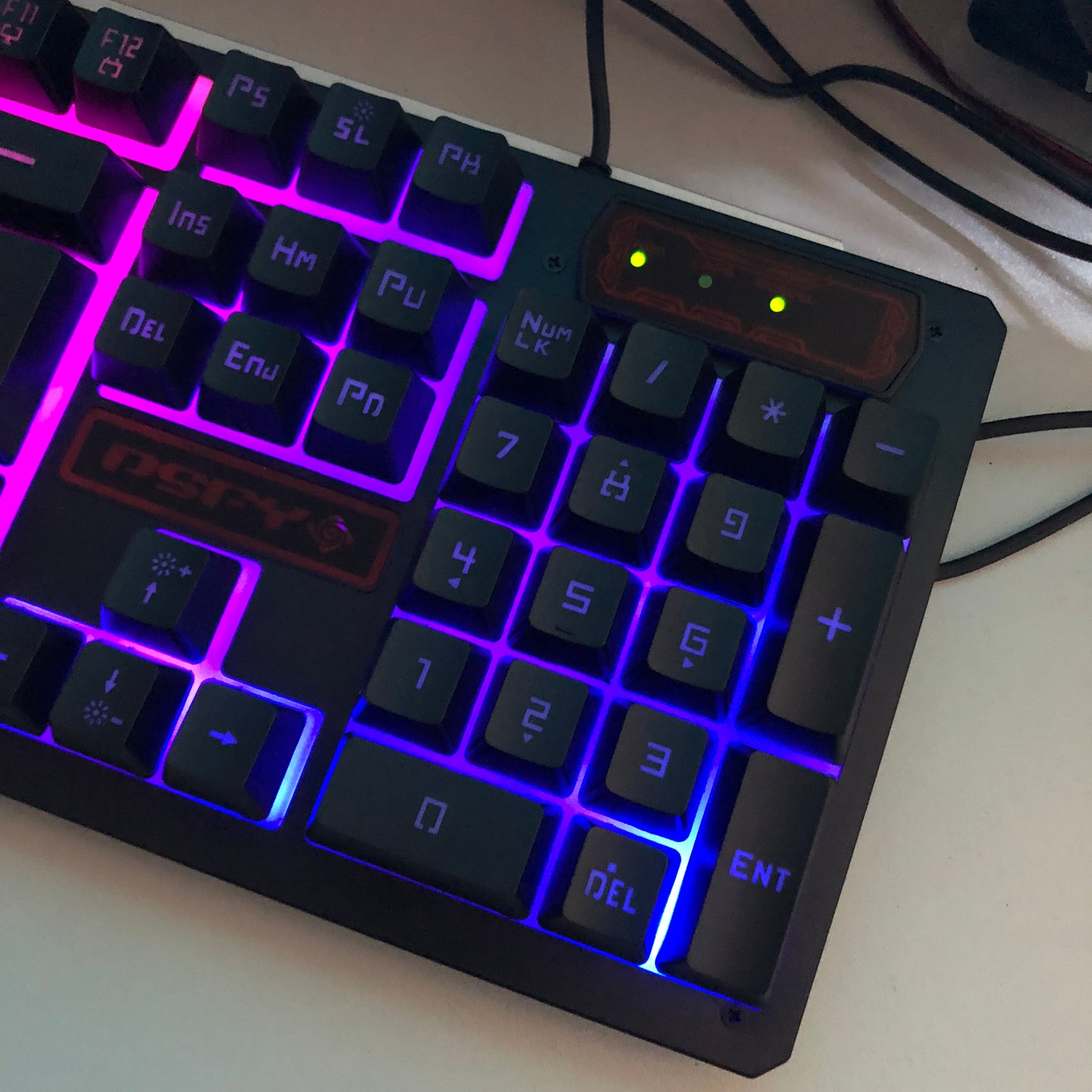 Light Keyboard Computer Gaming