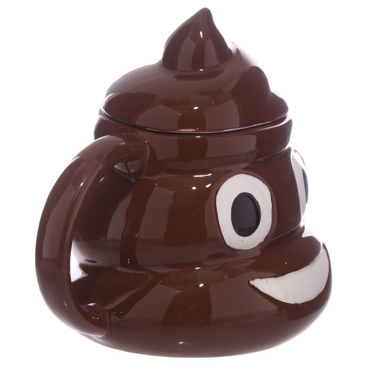 Poo Emoji Ceramic Mug