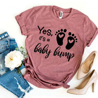 Yes It’s a Baby Bump T-shirt