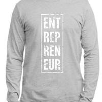 Entrepreneur Vertical Full Sleeves T-shirt.