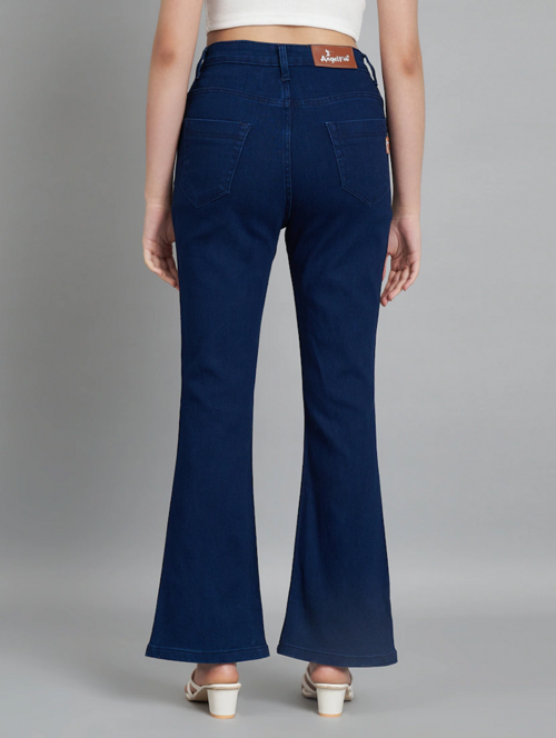 Women High Rise Denim Jeans(Size32)(Colornavy blue)