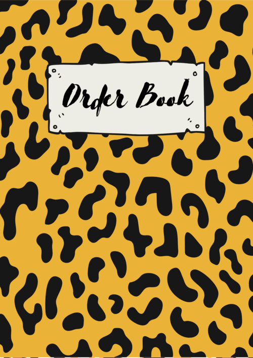 Order Book - Animal Print Edition - 23 cover designs