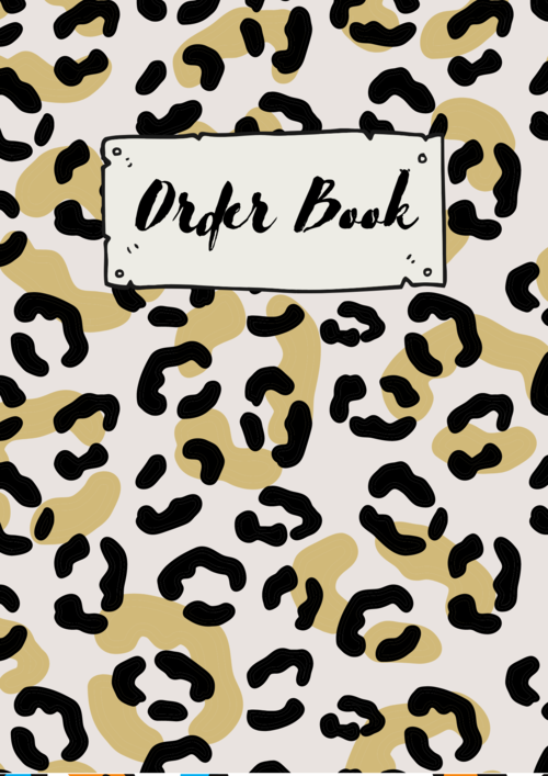 Order Book - Animal Print Edition - 23 cover designs