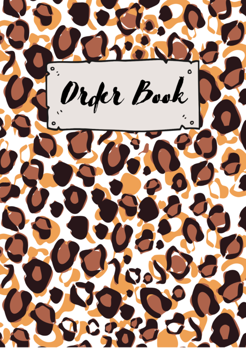 Order Book - Animal Print Edition - 23 cover designs