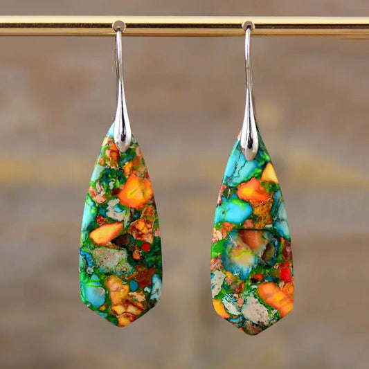 Imperial Jasper Oasis Earrings