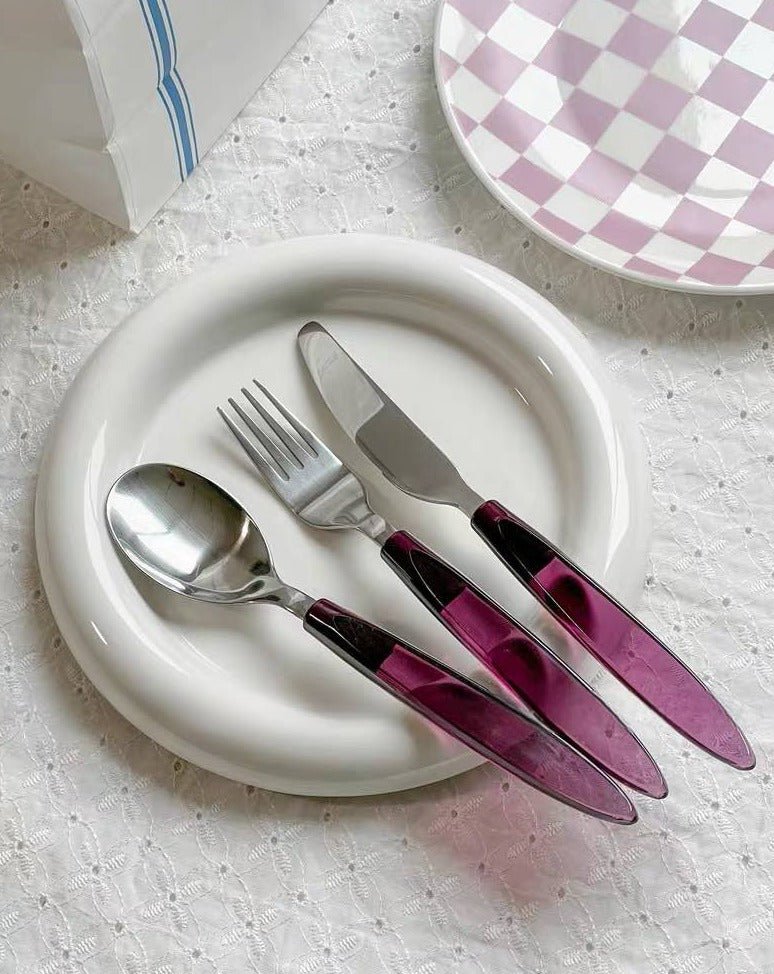 Meteor Flatware Set of 16 Pcs ( $3.5 Each ) - Sleek Modern Cutlery