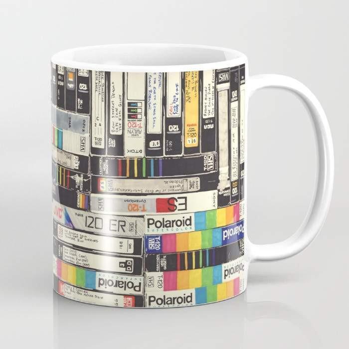 VHS Printed Mug 80s Old School