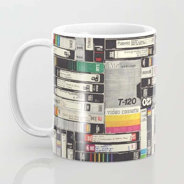 VHS Printed Mug 80s Old School