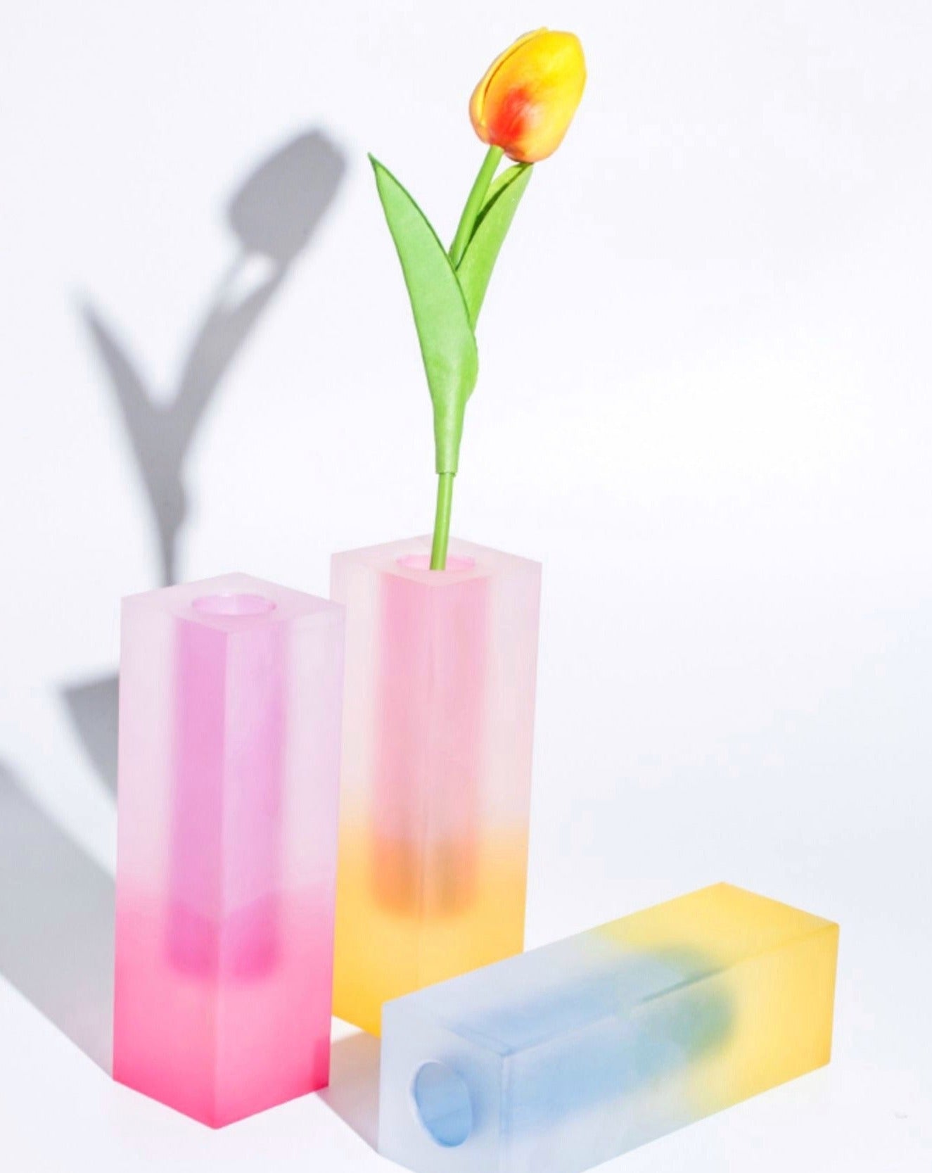 Iridescence Vase - Modern Whimsical Eclectic Decorative Table Setting