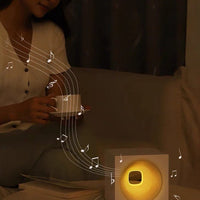 Time Machine Sleep Inducing Bedside Lamp with Speaker - Dimmable Sleep