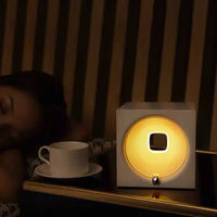 Time Machine Sleep Inducing Bedside Lamp with Speaker - Dimmable Sleep