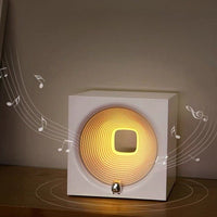 Time Machine Sleep Inducing Bedside Lamp with Speaker - Dimmable Sleep