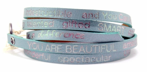 Wrap Around Bracelet - Peaceful - You Are Beautiful