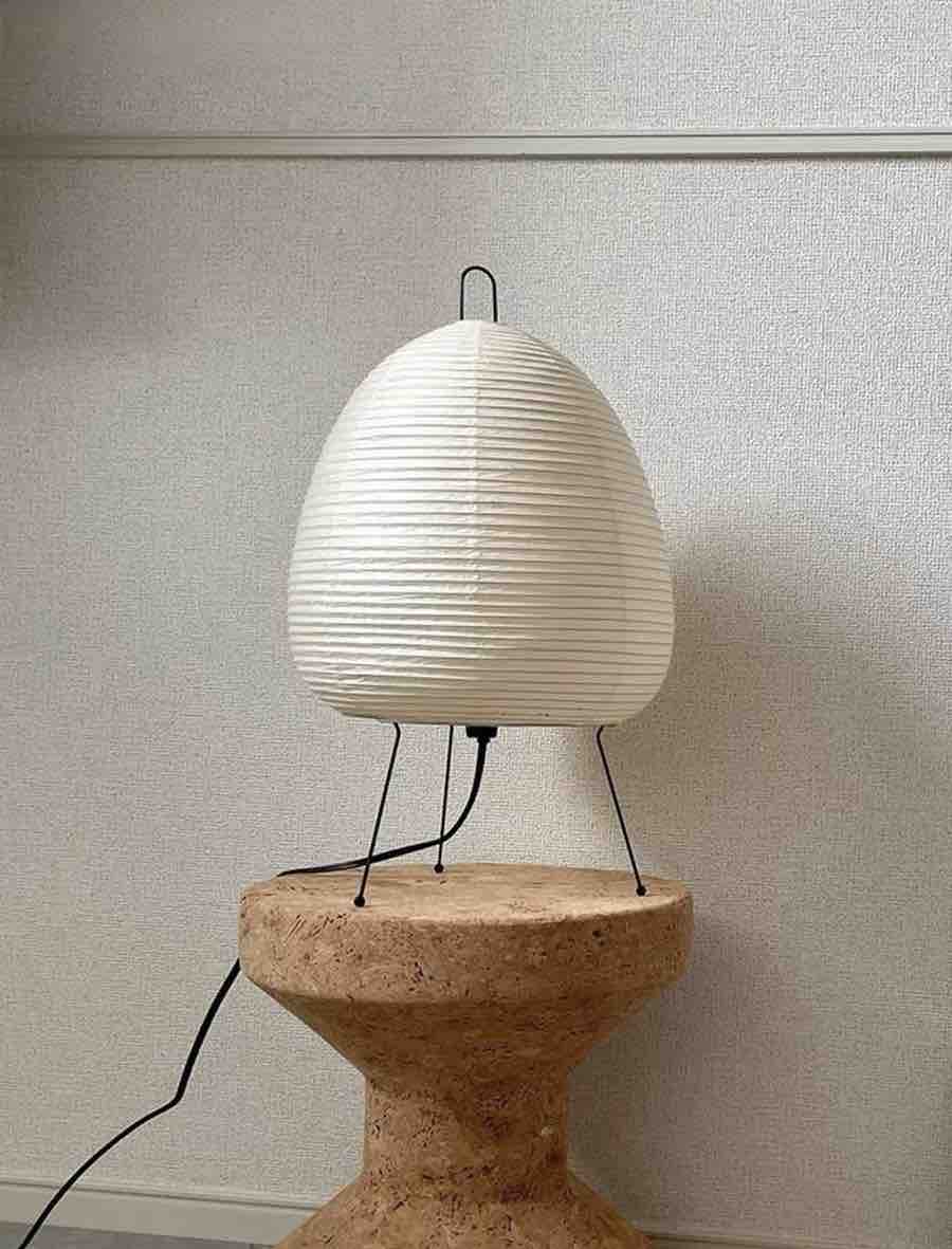 Wabi Sabi Table Lamp - Decorative Japanese Paper Lantern