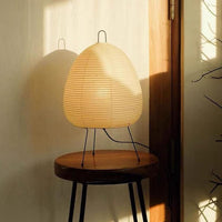 Wabi Sabi Table Lamp - Decorative Japanese Paper Lantern