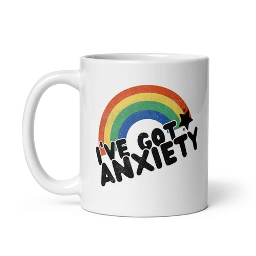 I've Got Anxiety Rainbow Mug