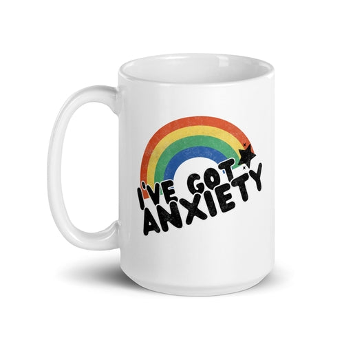 I've Got Anxiety Rainbow Mug