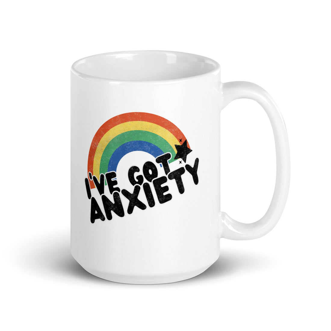 I've Got Anxiety Rainbow Mug